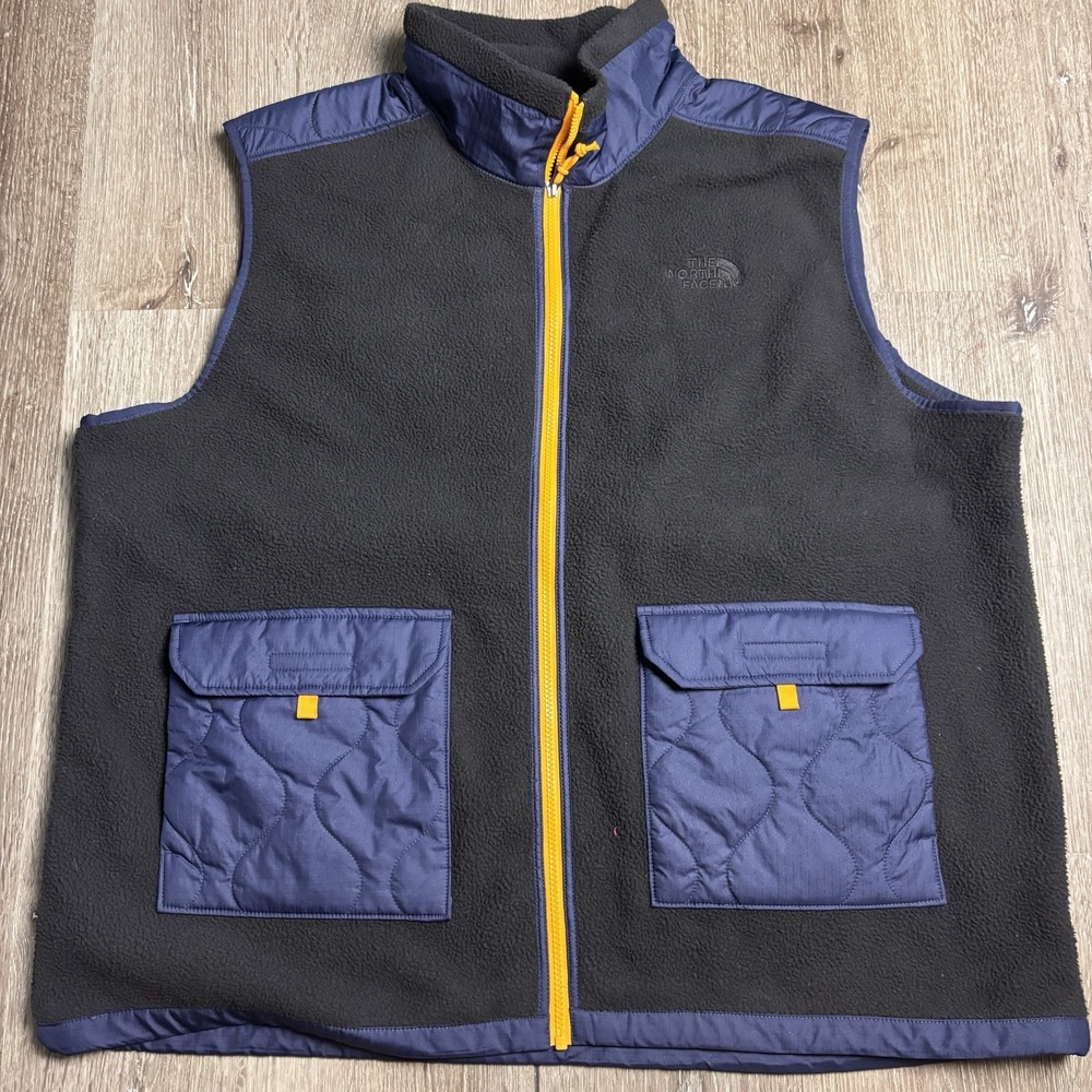 The North Face Men's XXL Royal Arch Vest Full Zip Fleece 2-Pocket NF0A7UJC